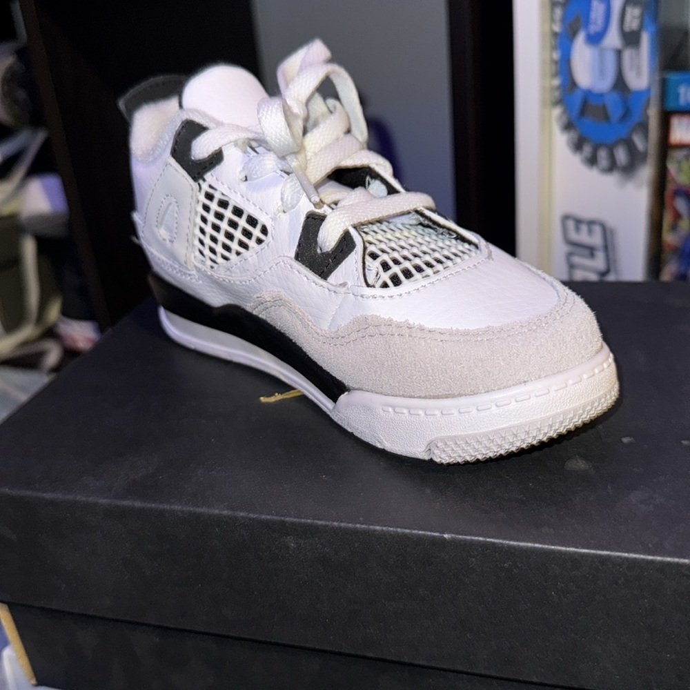 Toddler Jordan 4 “Military Black”